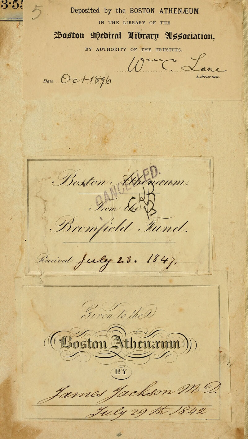ti-5l Deposited by the BOSTON ATHENvEUM IN THE LIBRARY OF THE 250^ton Sl^ctiical atilirarp ^^^ociation, BY AUTHORITY OF THE TRUSTEES. -/' /2r-c.,,.^, Librarian. '(9rjii^M ^-'■-O ^\\ V^' (.^J^'/r/rz-y /di4j'>\ 'Km^r/y^ ^. .? 'VY>W//Y(^ ^'/r/ ' J?/y/r/. yKs^c^^e^:^ Z ^ . -//^. ry//vy/ //^ ///y^ (\^ €?i^it0m,;Sctt|em#tl#^ nr ># ^^^^.^.^^^ j^^^-j^y^^^^' ^^^^^^ ^^^-yj^^^