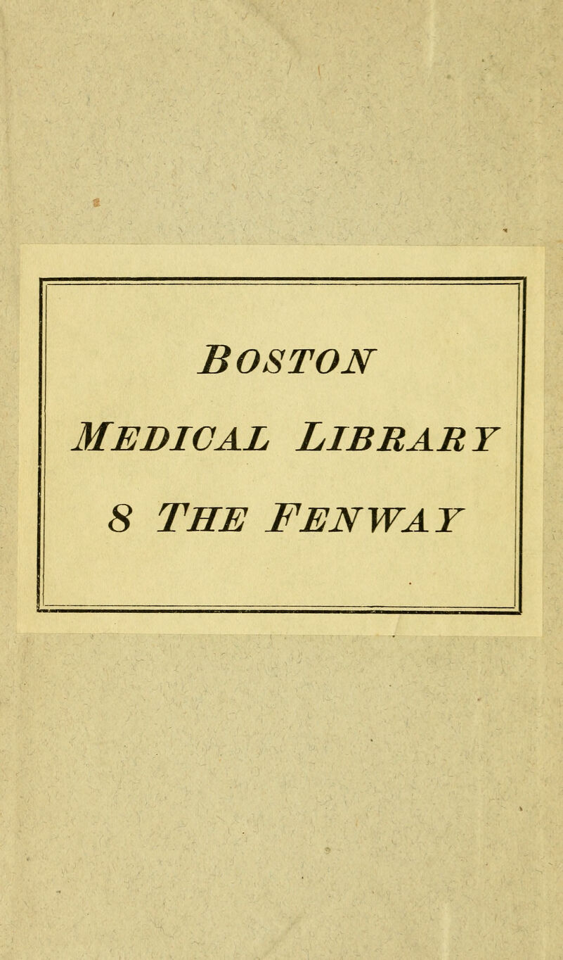 Boston medical libbabt