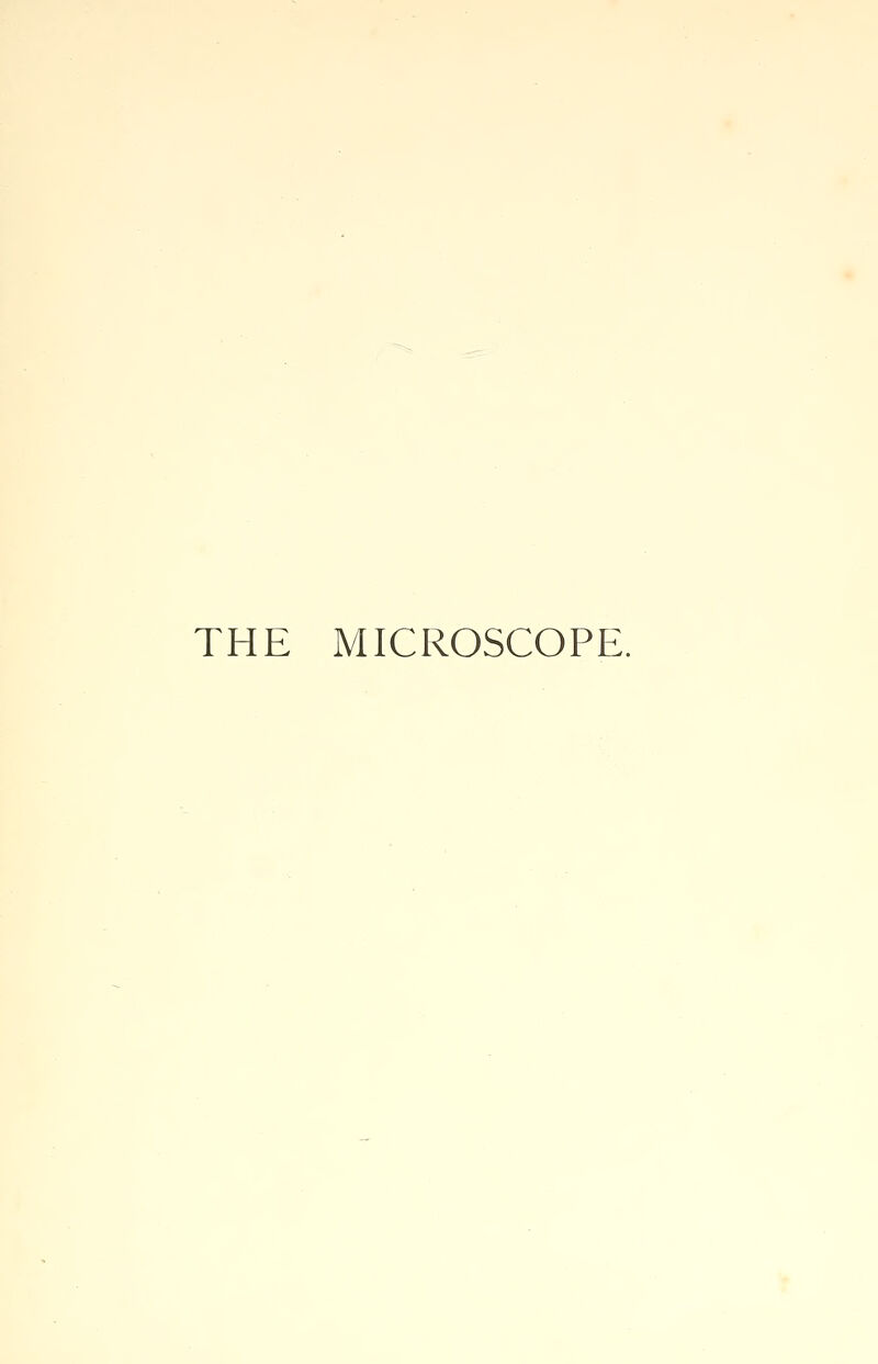 THE MICROSCOPE.