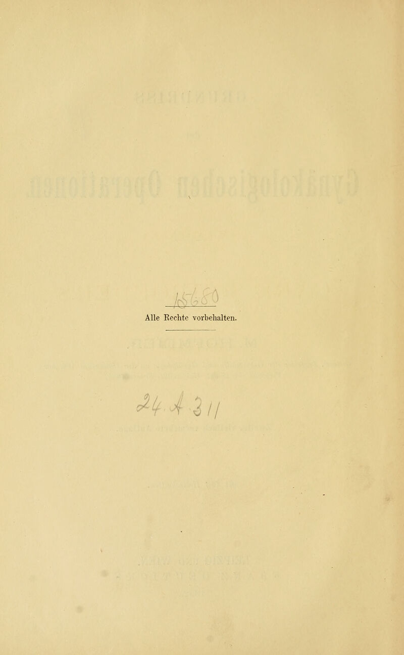 Alle Kechte vorbehalten. £l.
