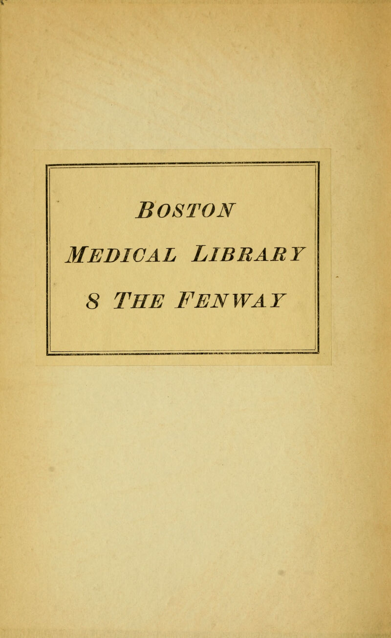 Boston Medical Library