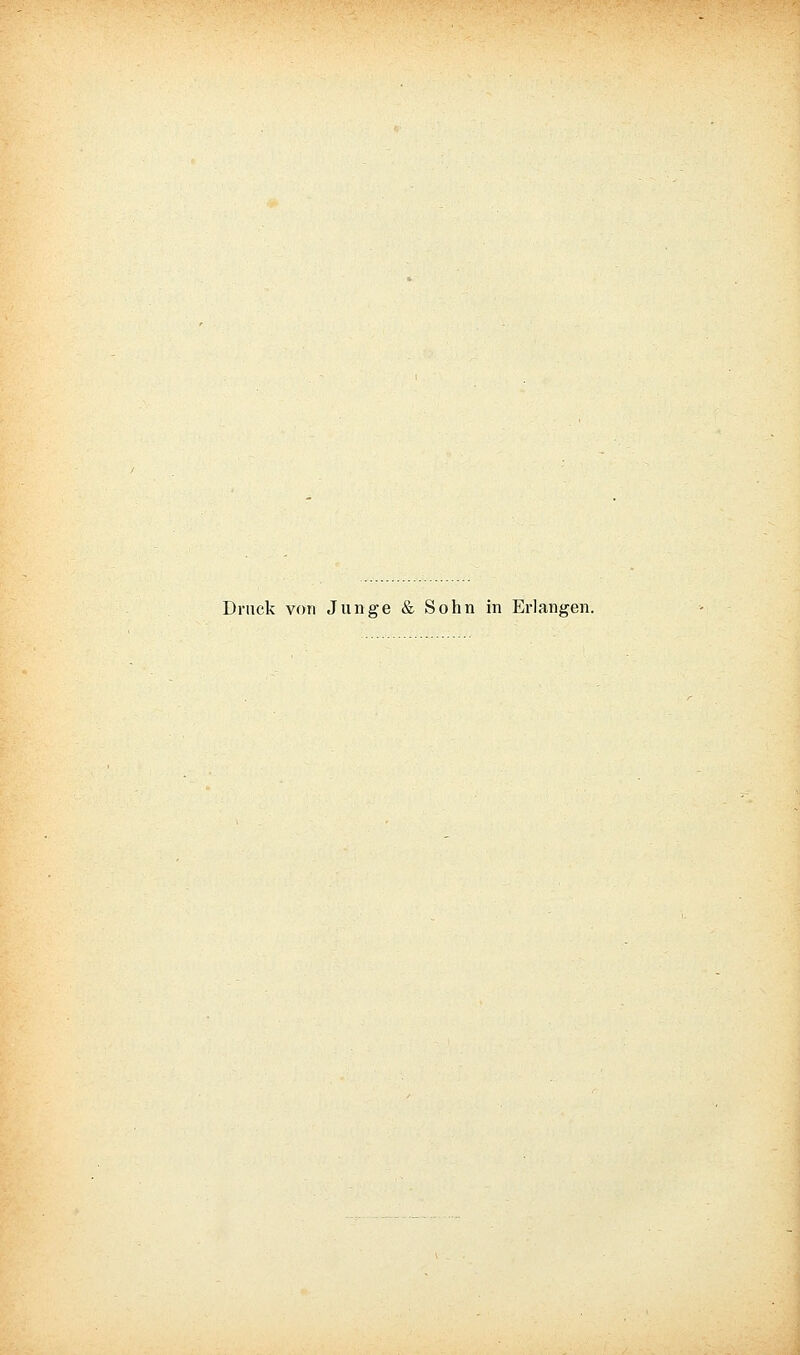 Druck von Junge & Sohn in Erlangen.