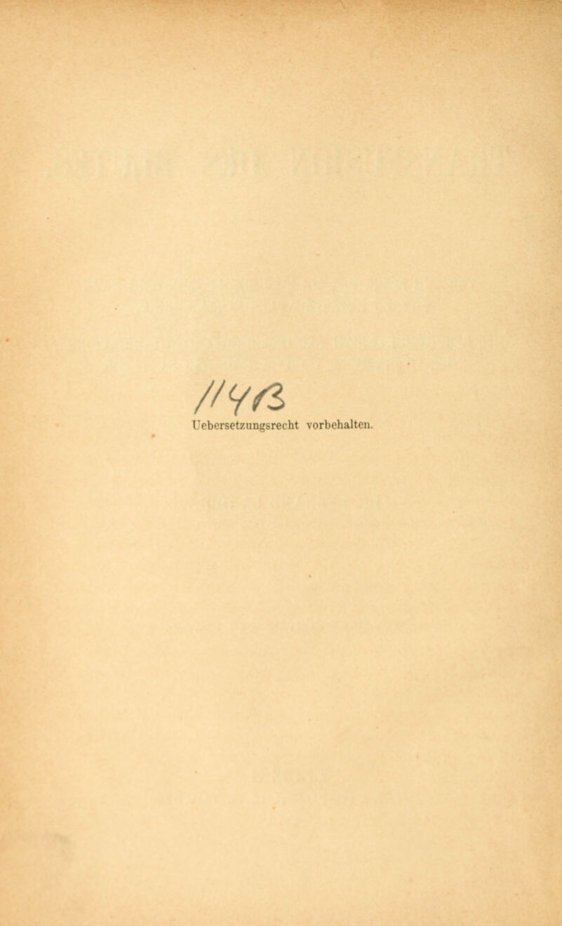 //y/3 Ucbersetzungsrecht vorbehalten.