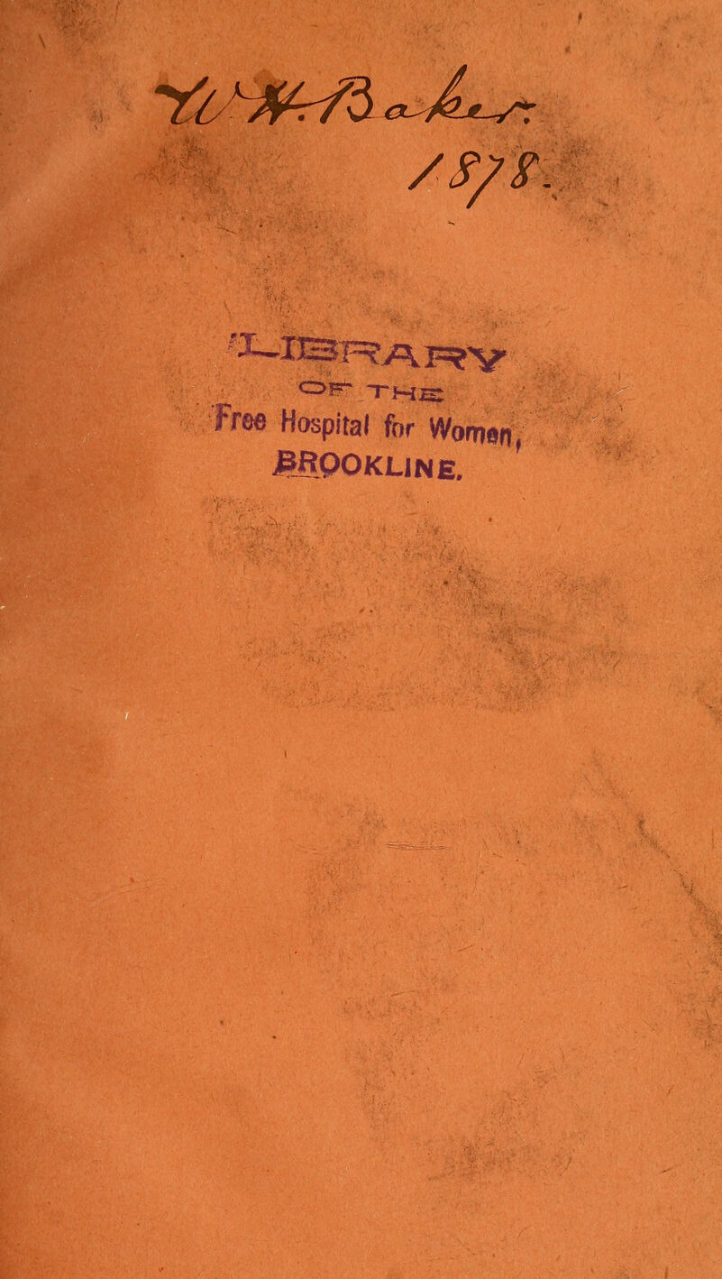 c=>?= THE fm Hospital fer Worrmn