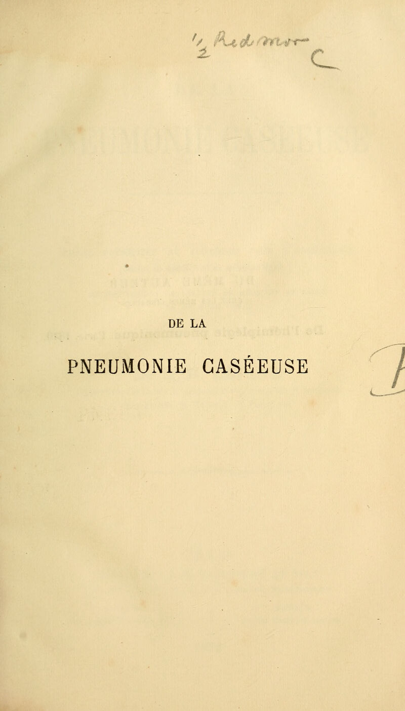 PNEUMONIE GASÉEUSE 1