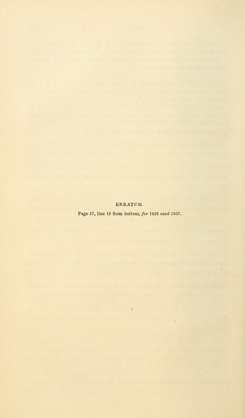 ERRATUM. Page 57, line 15 from bottom, for 1836 read 1837.