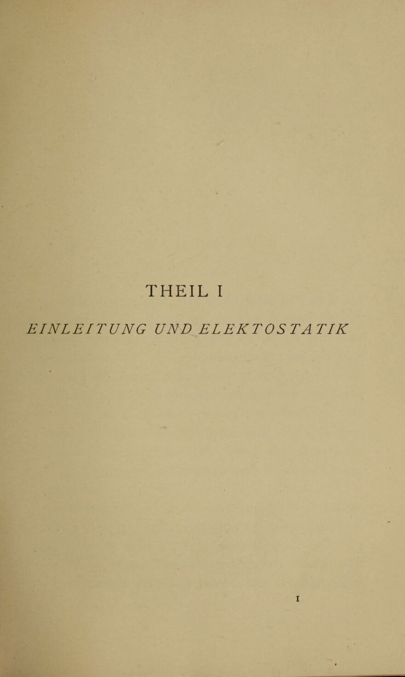 EINLEITUNG UND ELEKTOS TATIK