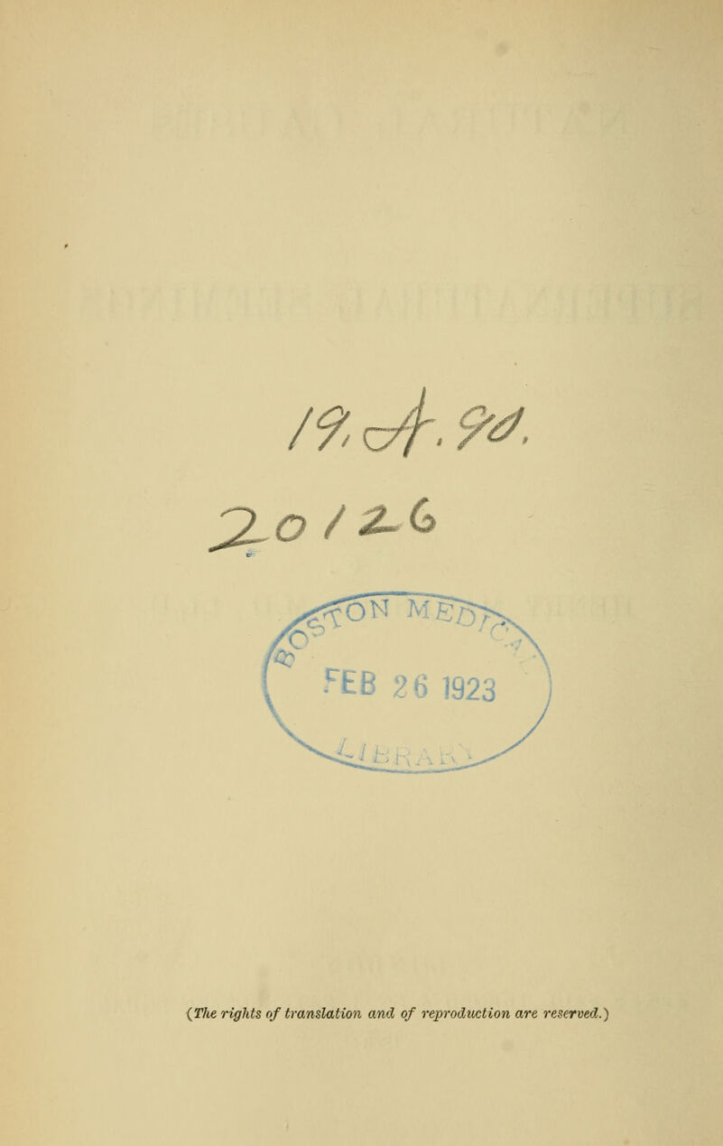 /9. C7f. 9^. ;2-o/.2-<» (r/ie rights of translation and of reprodiiction are reserved.)