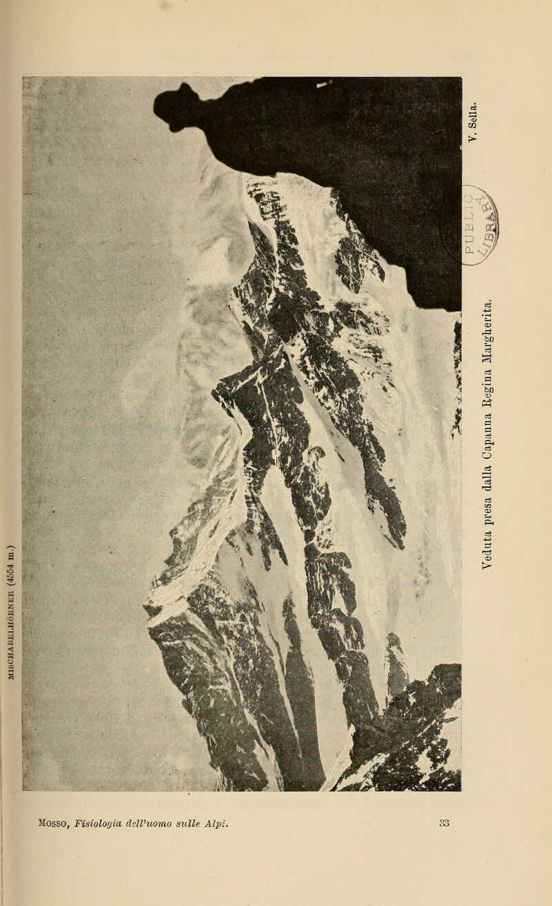 Mosso, Fisiologia dell'uomo sulle Alpi. 33