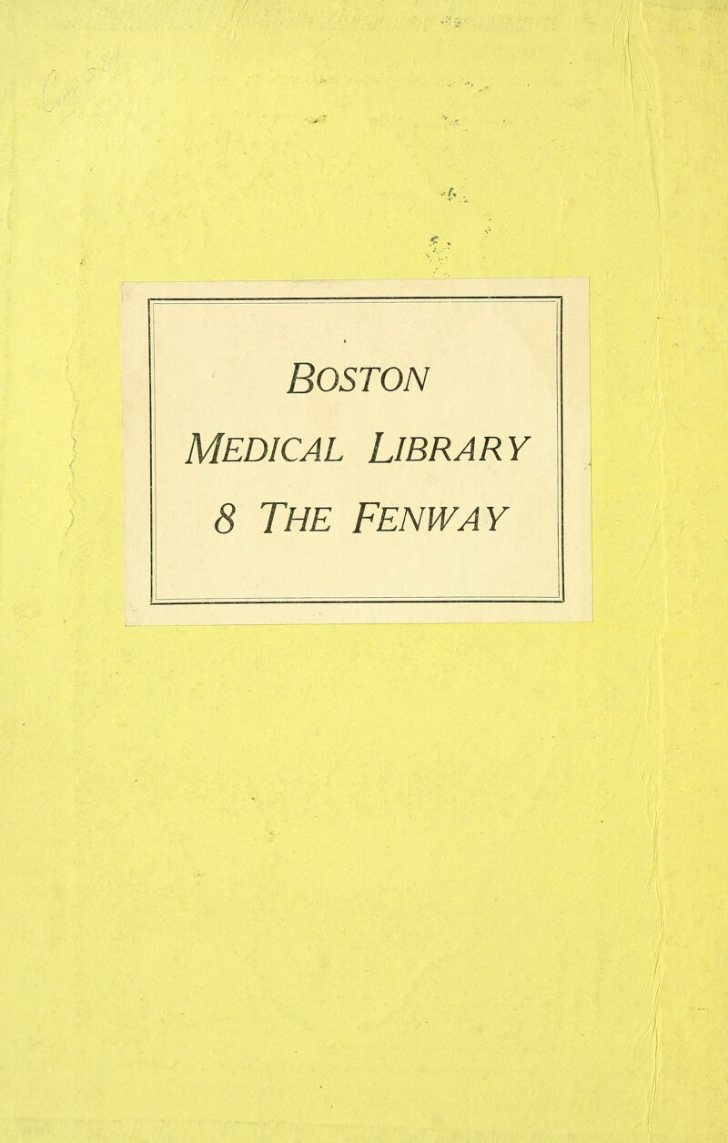 Medical Library 8 The Fenway
