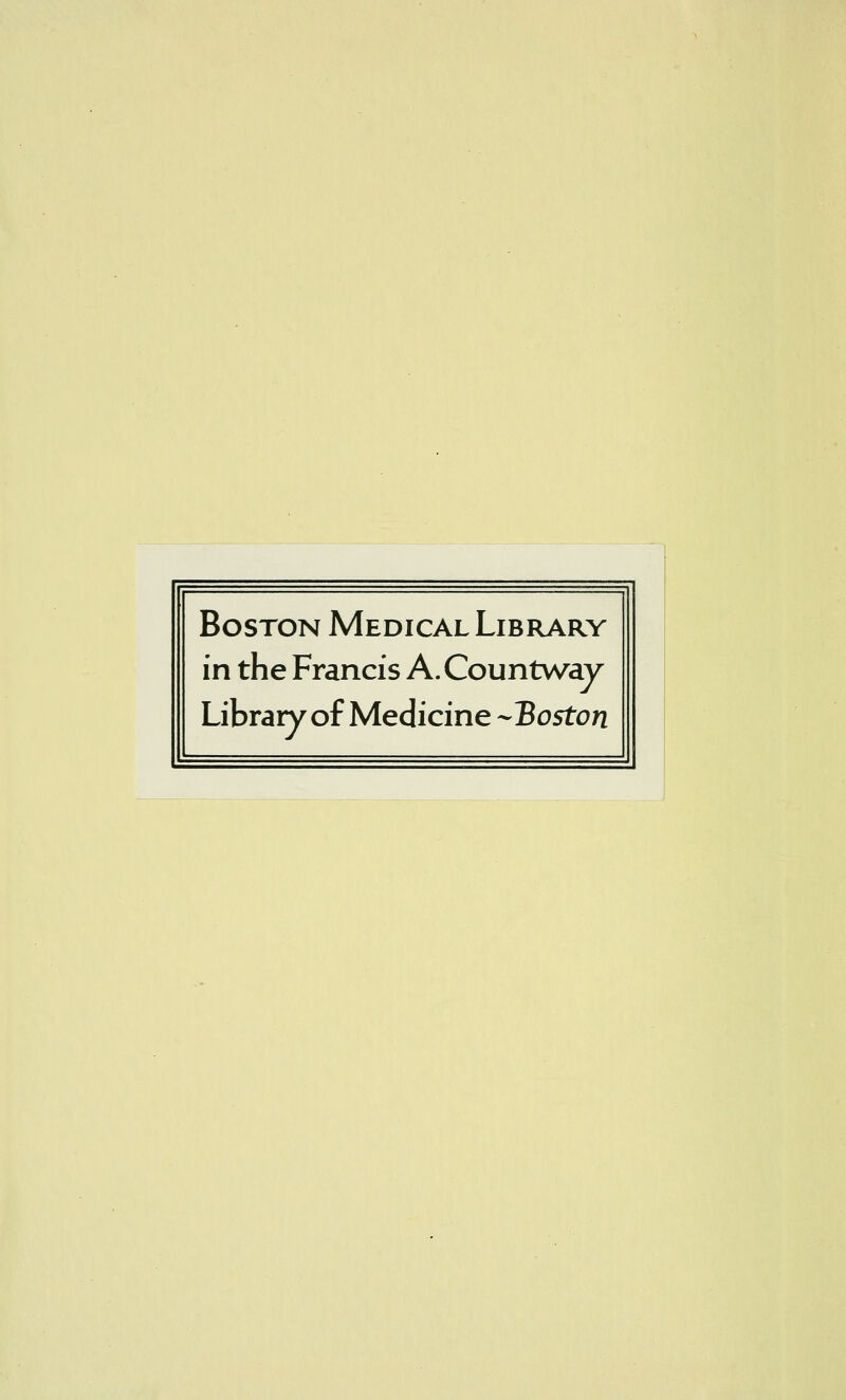 Boston Médical Library in the Francis A.Countway Library of Medicine -Boston