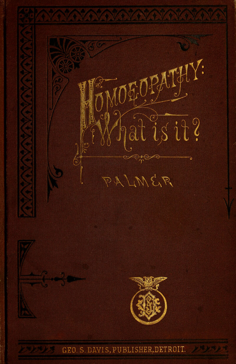 GEO. S.DAYIS,PUBLISHER,DETROIT. ^