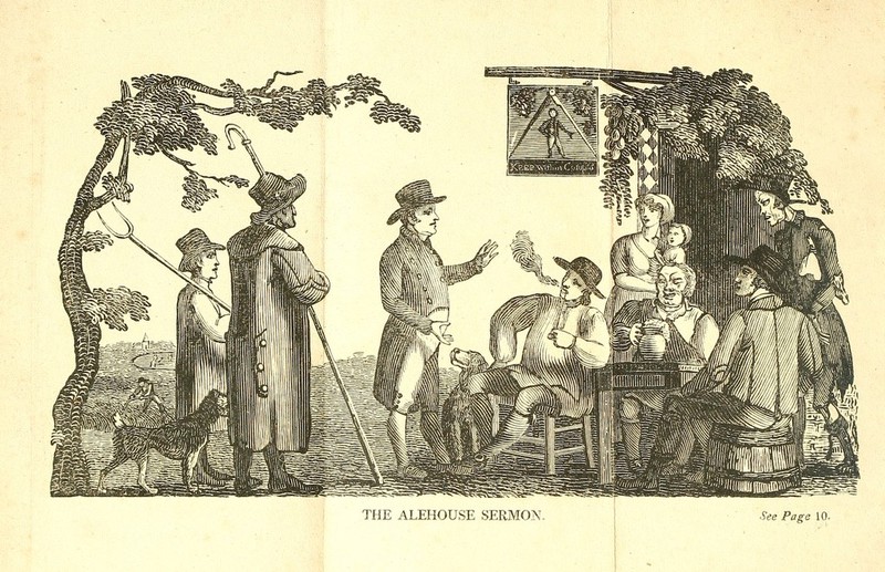 THE ALEHOUSE SERMON. See Page 10.