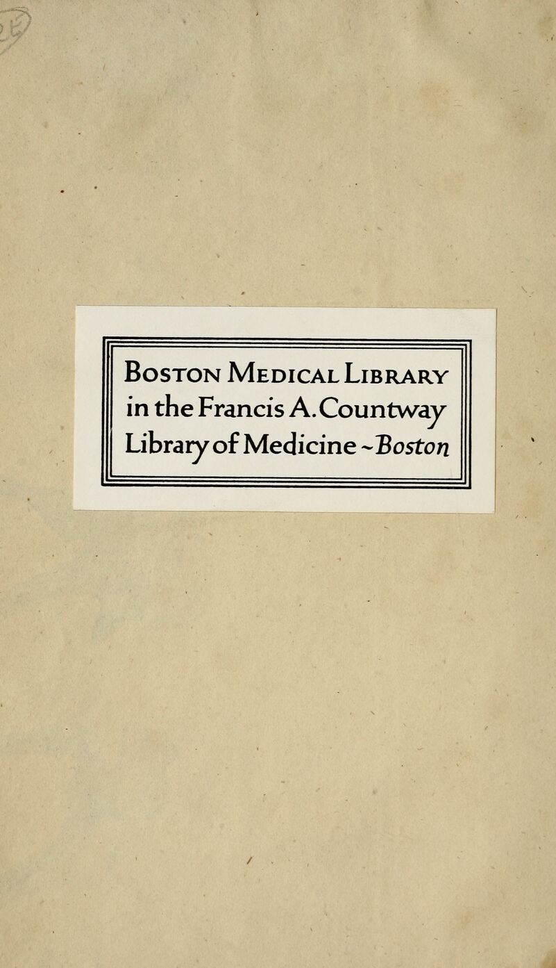 Boston Médical Library in the Francis A.Countway Library of Medicine -Boston