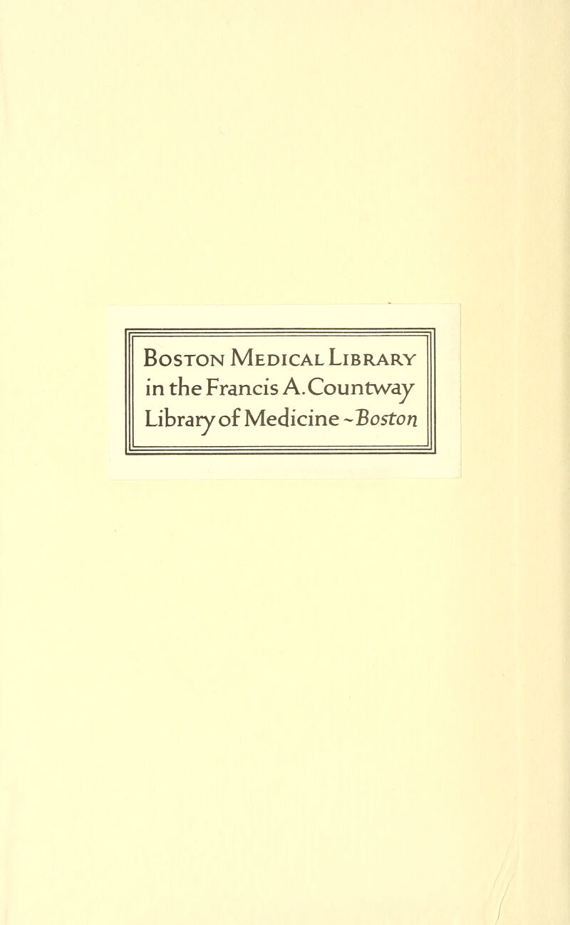 Boston Medical Library in the Francis A.Countway Library of Medicine --Boston