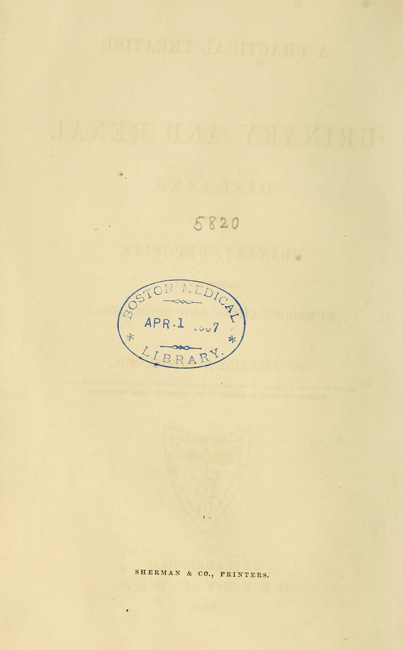 SHERMAN & CO.. PRINTERS.