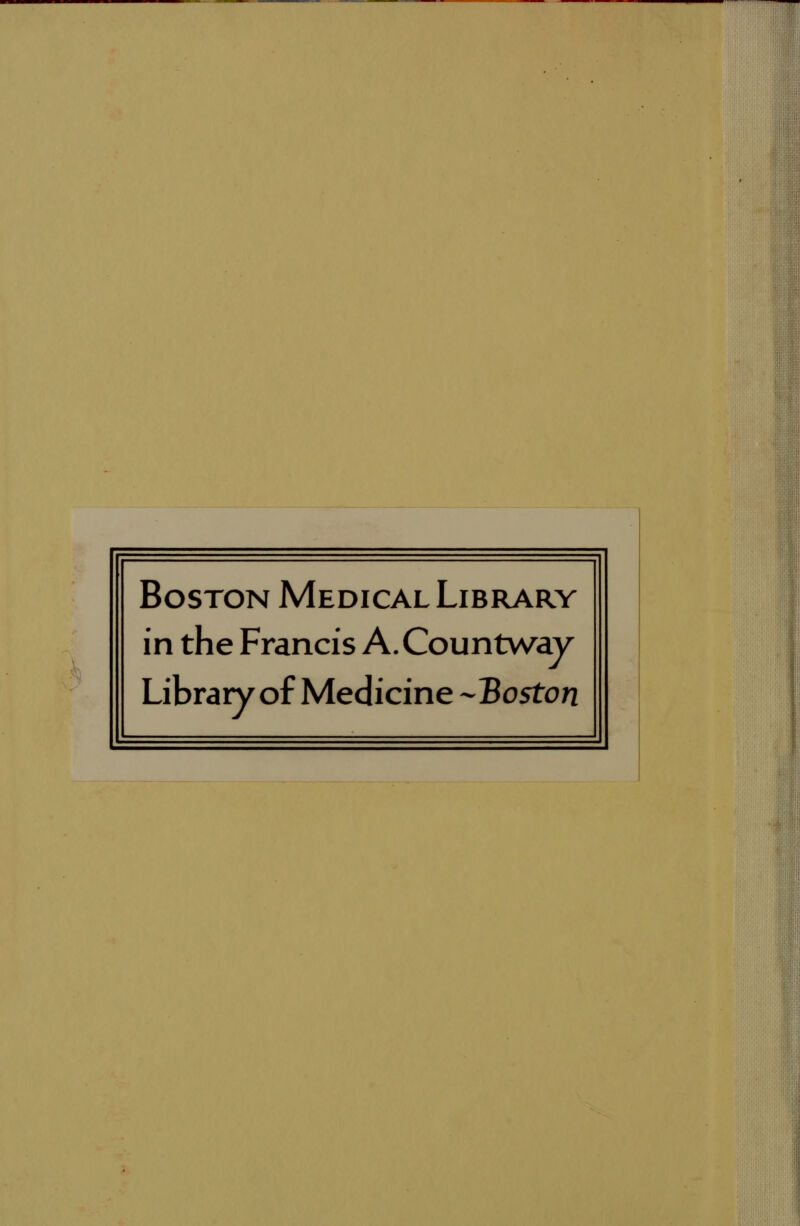 Boston Medical Library in the Francis A.Countway Library of Medicine - Boston