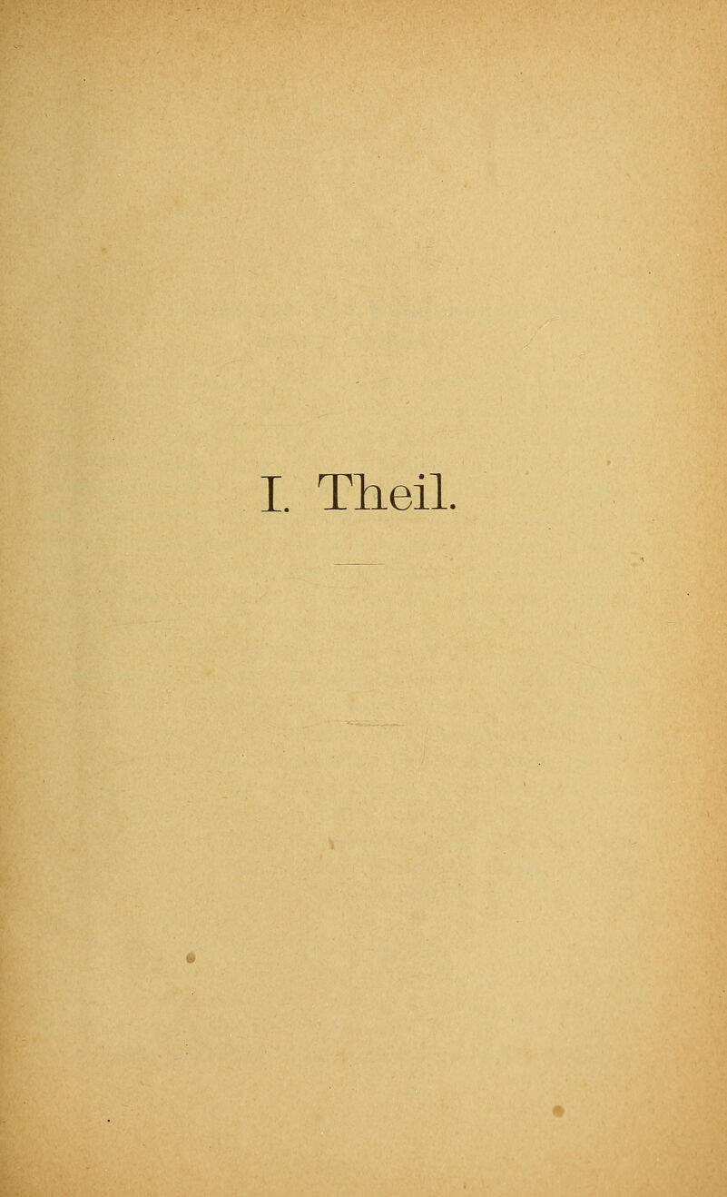 I. Theil