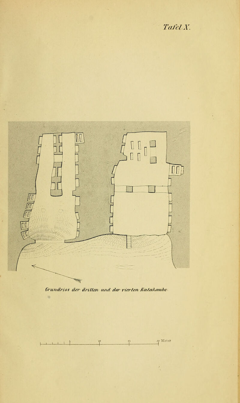 Grundriss der ärittat und der vierten, Äata7;embc