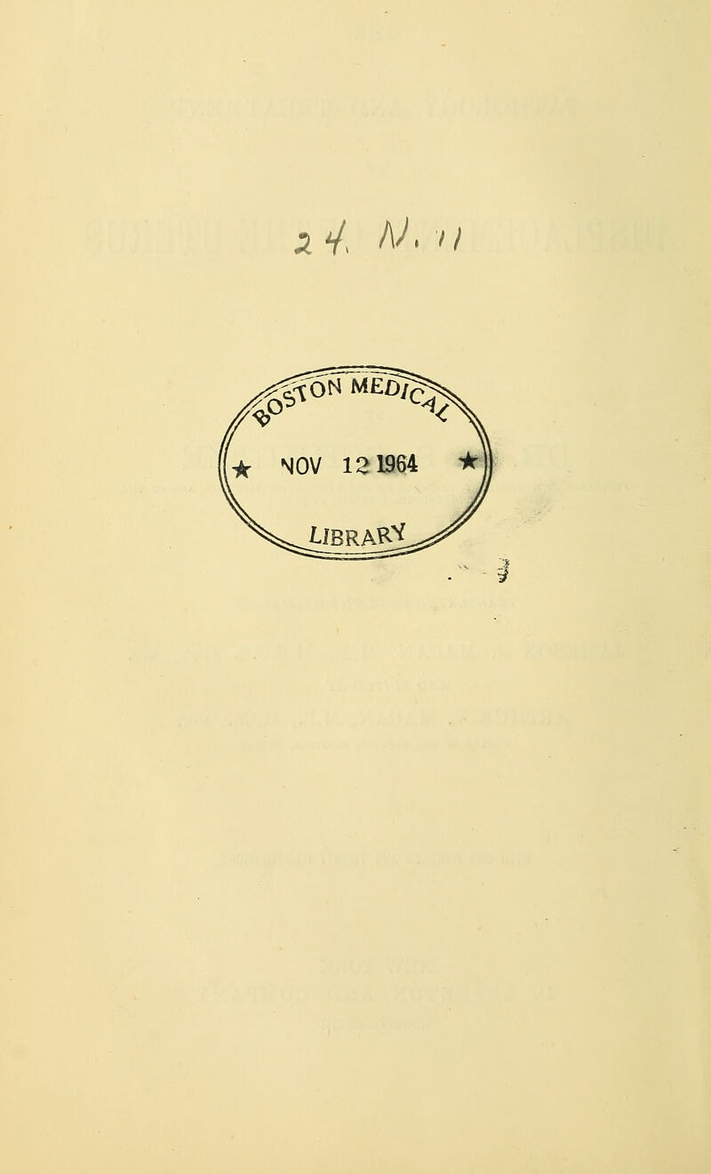 *V. AAv/ '< * NOV 121364 • UBRARl