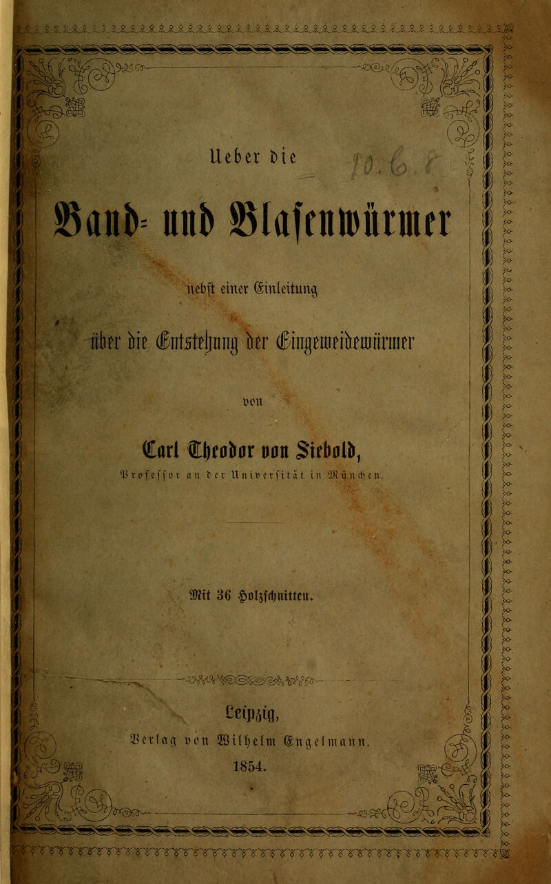 f l S5anb= Mb SlafeniDiirmer nebft einer Einleitung ribrr M? dEntstHjnng kr (föngwtoinrttwr i Mit Carl f (jeaiar uan Sidaft, 'li v o f c f f o v n n $ ex ttni&erfität i n i'i ü n d) c n. 9JHt 36 gjolsfrfjitittciu - ßctpätO, SBetfag »on 28t(f)e(nt ©ngelmann. 1854, iE ;■> >o- &frf ?-> •o- I £ IE <*Mg^ ,^8