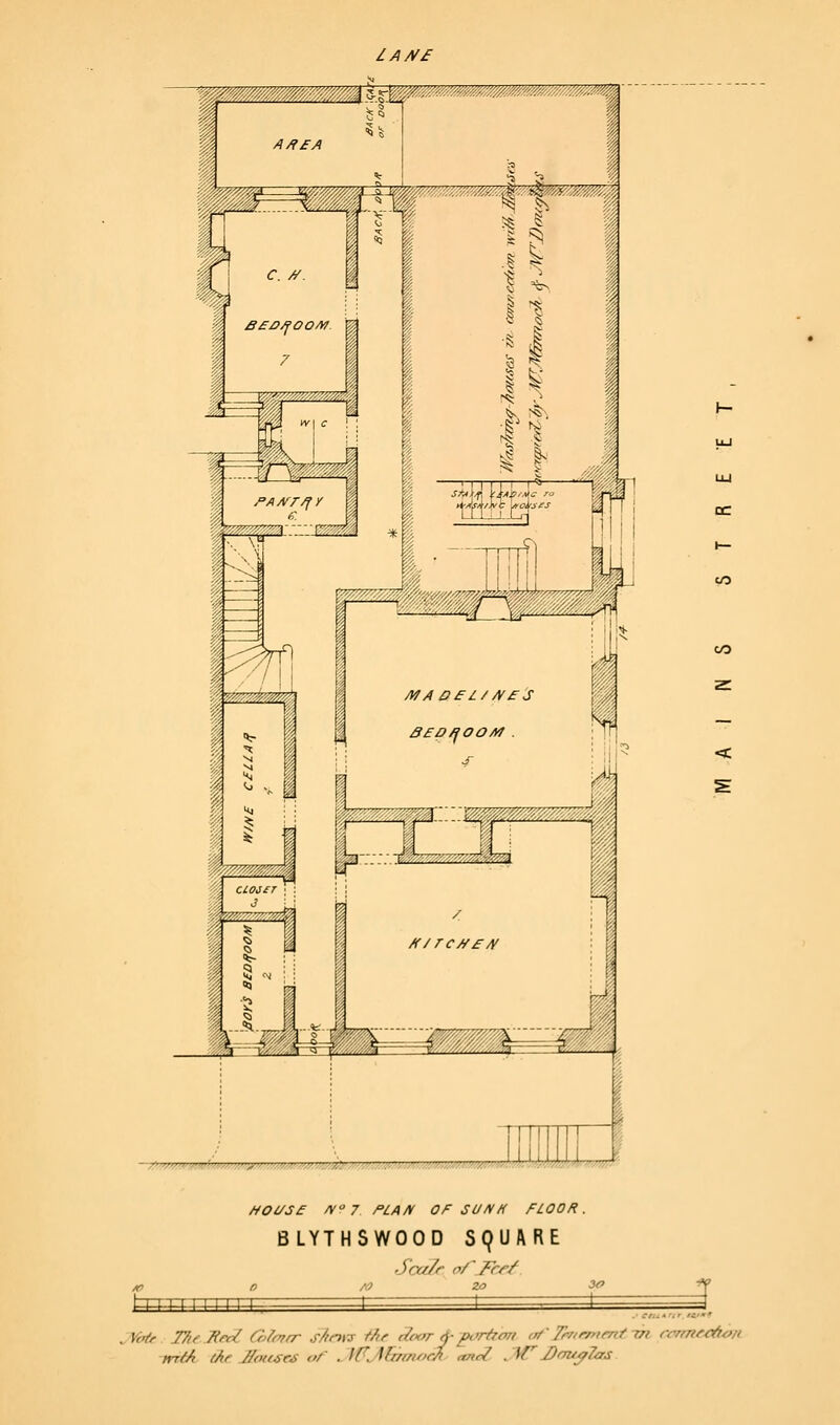 lAA/£ y^«rfew-v//a<!t'^^y>//<»><w^//.i^^ ^ MOi/S£ /V 7 PLA/V Of Sa/V/( FLOOR. BLYTHSWOOD SQUARE drc//r (■>/' frr/ J ^S