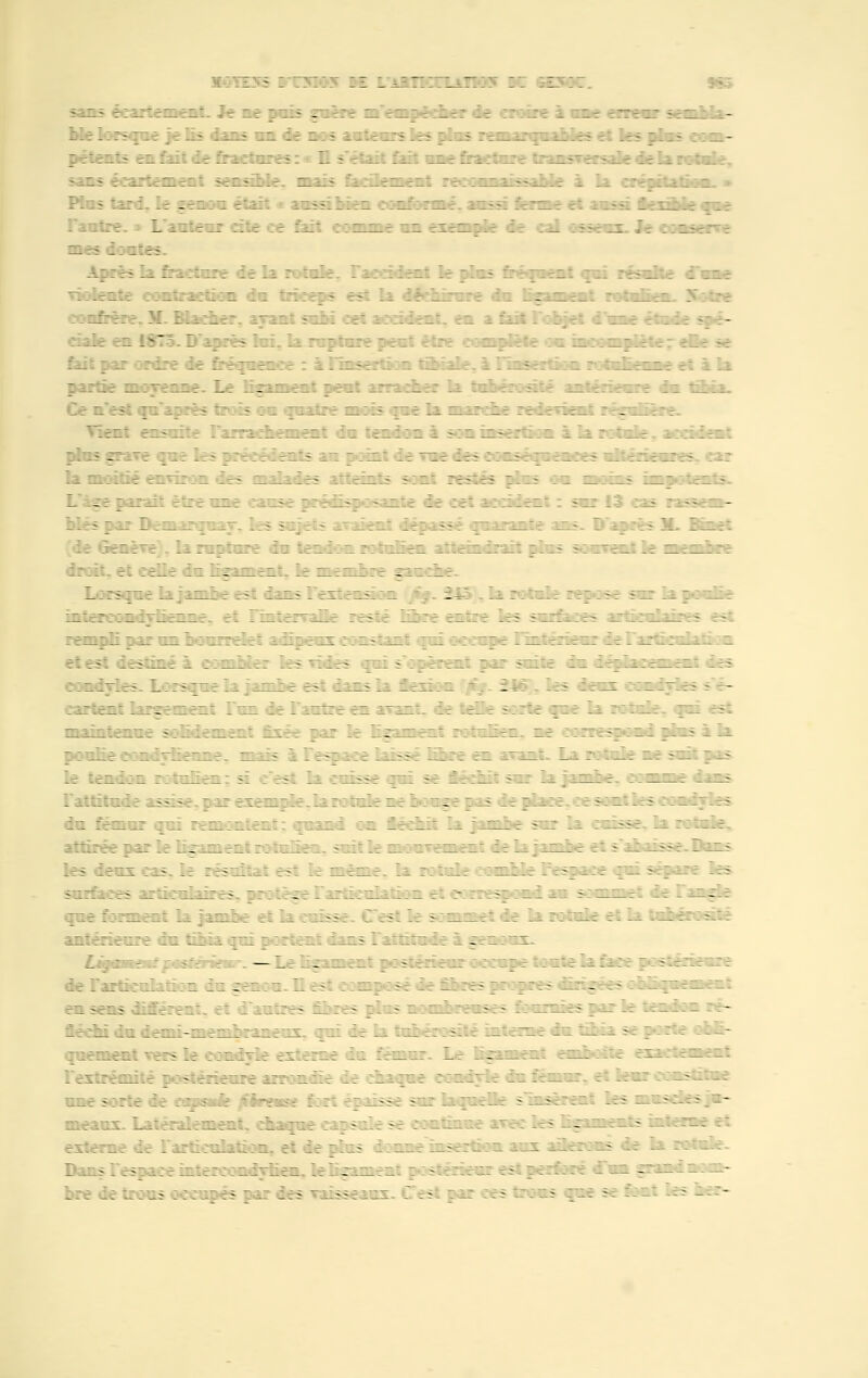 :' =— ztpêefaer de créée à une erreur gjrnMbh- - sans éoartement sensible, mais facilement recoaraaBSsable à la crépitation. » Plus tard, le genou était « aussi bien conformé, aussi ferme et T~f llnïhlr mi L fait comme un exempte de cal osseux. Je conserve - - : ~ .riz . . _z .z.. z - ■ . :z*e _t r: acodent. en a : ie -.oi- _ • i: :mplf zion rotulienne e * L /.rament peut arracher la tuhérosité intérieure du tibia. ; Vîei ... plUS Sra.Tè OU . .: .:::/:/ _ .- _.__-. ; 1 - -zr13 cas rassem- ruarante ans. D'après M. Bmet .-:._r/' - rie Lors znz r rf: lizs _ rz :ezsi :i :i/:::i//ri/f r: lzzrrzz_r resté lire :i :: r Les -:::.- zz:z_z- / .//::: / • . :zpe Izrtterie et est destiné à e:r . - - ii s ztèrez: : z Lors : _- . zezi:z :zr:ez: I : - : zzjz . :/_ î-e 1 //z ez :zziz Le oell-r s:rie riz 1. : '.'—-. ru s: rziiztezzf sizzeziez: izirr - z Le Linziez: zzzzzez ze :::.:-;/_ riz; _ ........ - le teniez rrizzez 5: i/ la :/-- - iezzLz - : nie ./...• =. • : - • ; r s:z:.tS :■ _ : .-..-■■ .: - ■ . ■ - - S. lr ZëSZÎ : - r ZlèZl: . ... / : - /lie OUI - L zrz:zLiz:z f::-:::-: =0 :zî sommet : LIZÔ r f ! - ■ : m : .s . : - zezzzs L:::. r /■/ .: — 1 - .,/ /-:/.:///:://:.//- : /z/// /_ z;/:: ./-: ///•: ^ //•;: / • - - . -Z: Ô._r ;Z ET L ./.. : - _ Z - 0 L Z Z Z_. - . - . . ii du demi- • - / z z/zf tz zzz 1 - - ôz fémur, e: -ez: • - - - - z :z titmoe a*ee les fifameats • - fzftre z zz ^ bre r - • -z .01 7 -