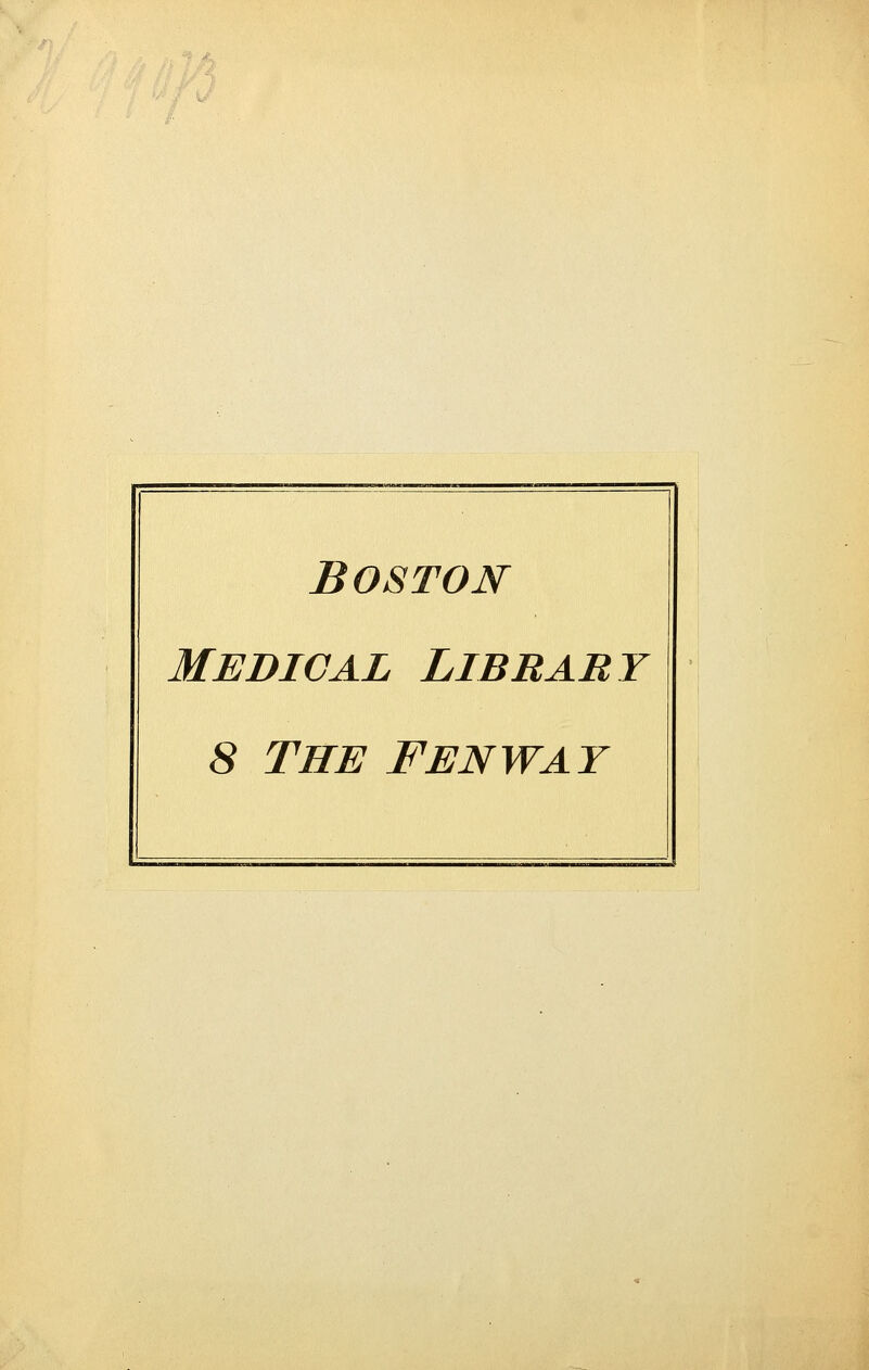 Boston MEDICAL Lier ART 8 THE FENWAY