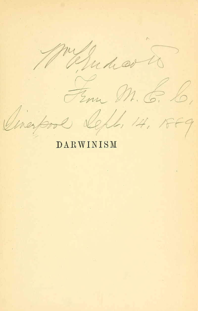 c^W Wt. , /#. /b^ DAEWINISM