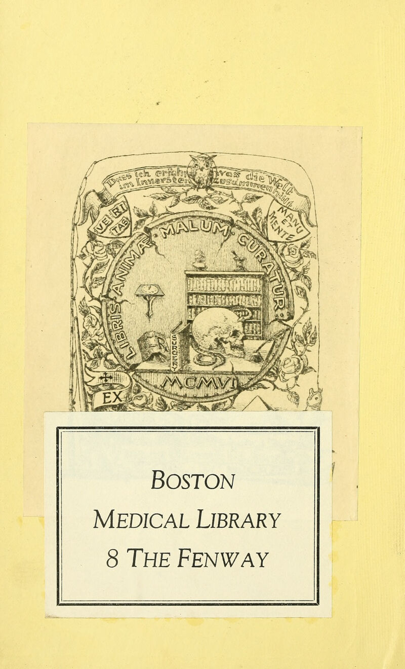 Boston Medical Library 8 The Fenway
