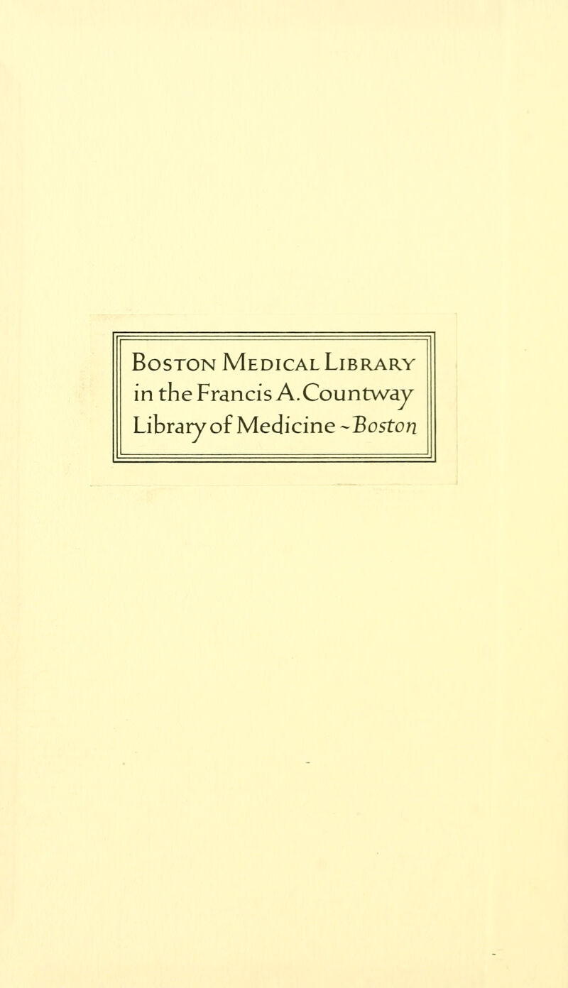 Boston Medical Library in the Francis A.Countway Library of Medicine ~Bo5tor2