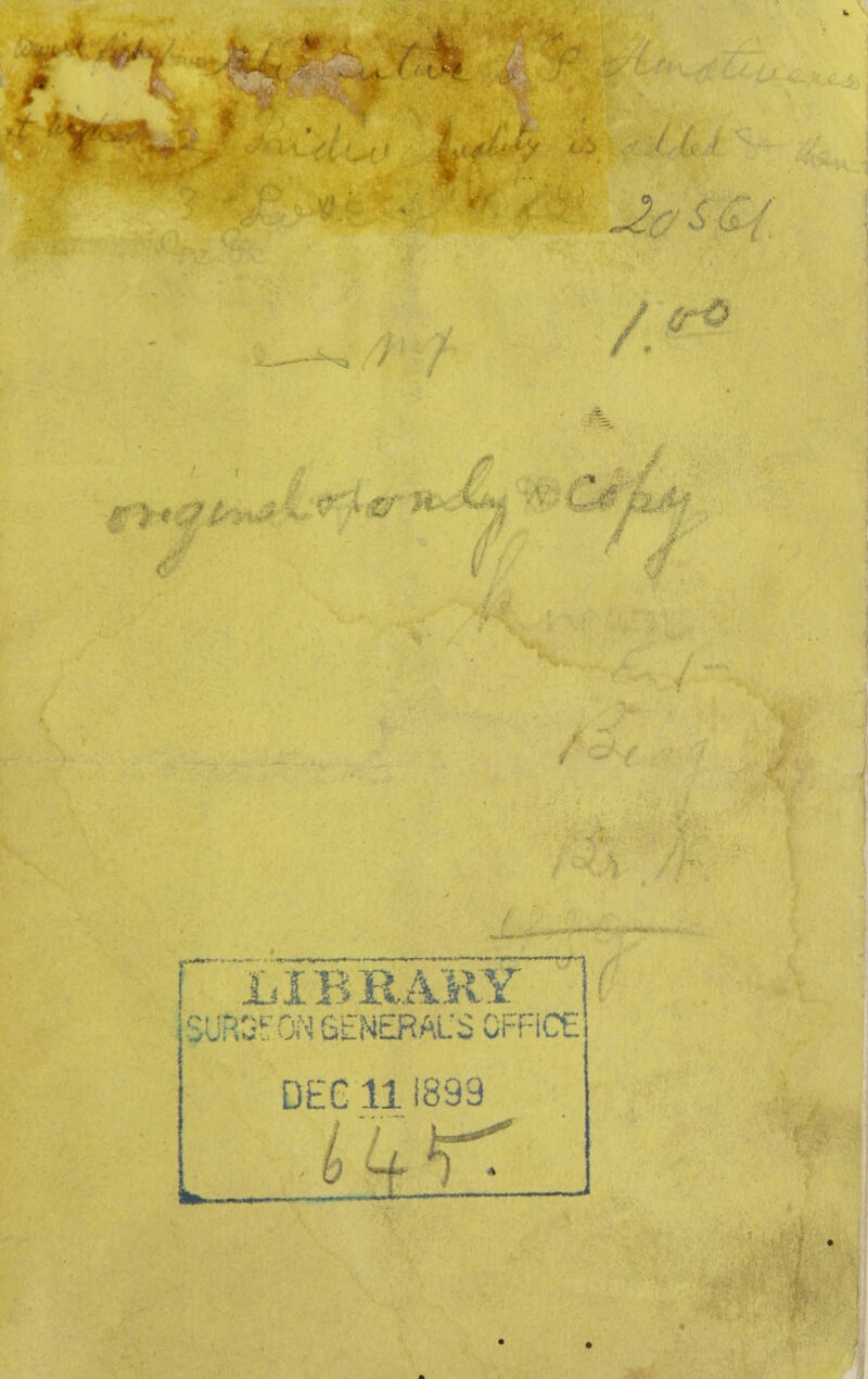 LIBRARY i GEMEBAUS office DEC 111899 l»»