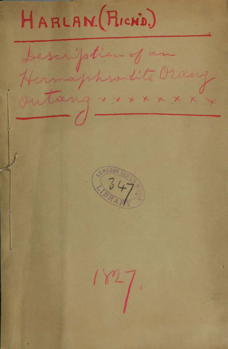 H ARLflN.(HicMX) a 3 V 7 I \Aft