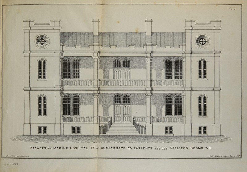 SI i: uctiiijiiiiinnjcnr ■■■ ■■I OmODDDD 4 JuBHHLb JLu ^ mi QilOtlOOODODfl FACADES of MARINE HOSPITAL to ACCOMMODATE 50 PATIENTS BESIDES OFFICERS ROOMS 8*C . .'/.-. ' , ■ ■ ; 2u-h ' Mills Architect. fl-C I '*W