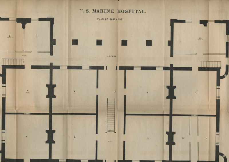 T. S. MARINE HOSPITAL.