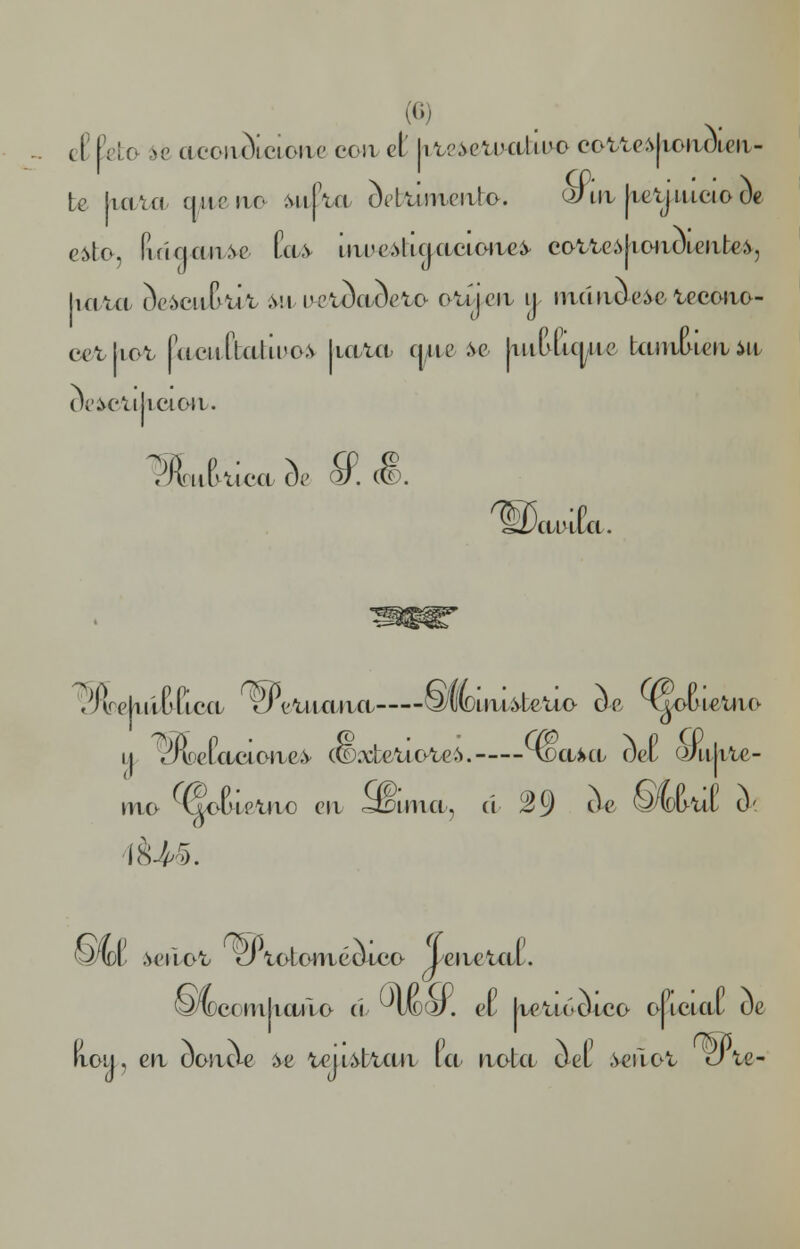 eEfko ié ucoiuVioiic coa el kte&etwtttuo cotte^ionAeii- te luna eme no mi|W (\kimm!o. o)iiv [leijiiiciooe ciks Pifín(tuívc Ca.v im»e.\liejacu>ite& catte^toaoieiiteív, lutuí ¡Wca&út m\ i^táaoefco oujm 11 iiirínu-eie tecoao- tliat íacultalii'OA liattt cjiíe Se liitUiaae kanuneit Mi oeiciifi ce licic «Ji\m(nica ¡)e 07. (©. WDciDLia. .T^clní&fica tvWiiana ^íífcüaAteúo üc x^otneiu^ ii ,;i\o('Cacia»iG,v (©xtetiOteA. HSa^ci oel Q/ítkte- nio ^oíneuic cu SSima, á 29 ¡^ ©wtif í)' >*'ÍíjI Aeiiot ?i totoméoico lenetaL ®%)com|iafio á ^lAD07. el ketiómco oficial ue ttoii, en (Wae í>e tejistttuv la nota ael .vefiot «J te-