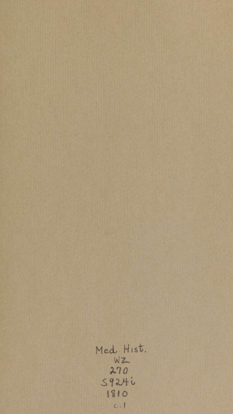 Med Hist, X1Q (110