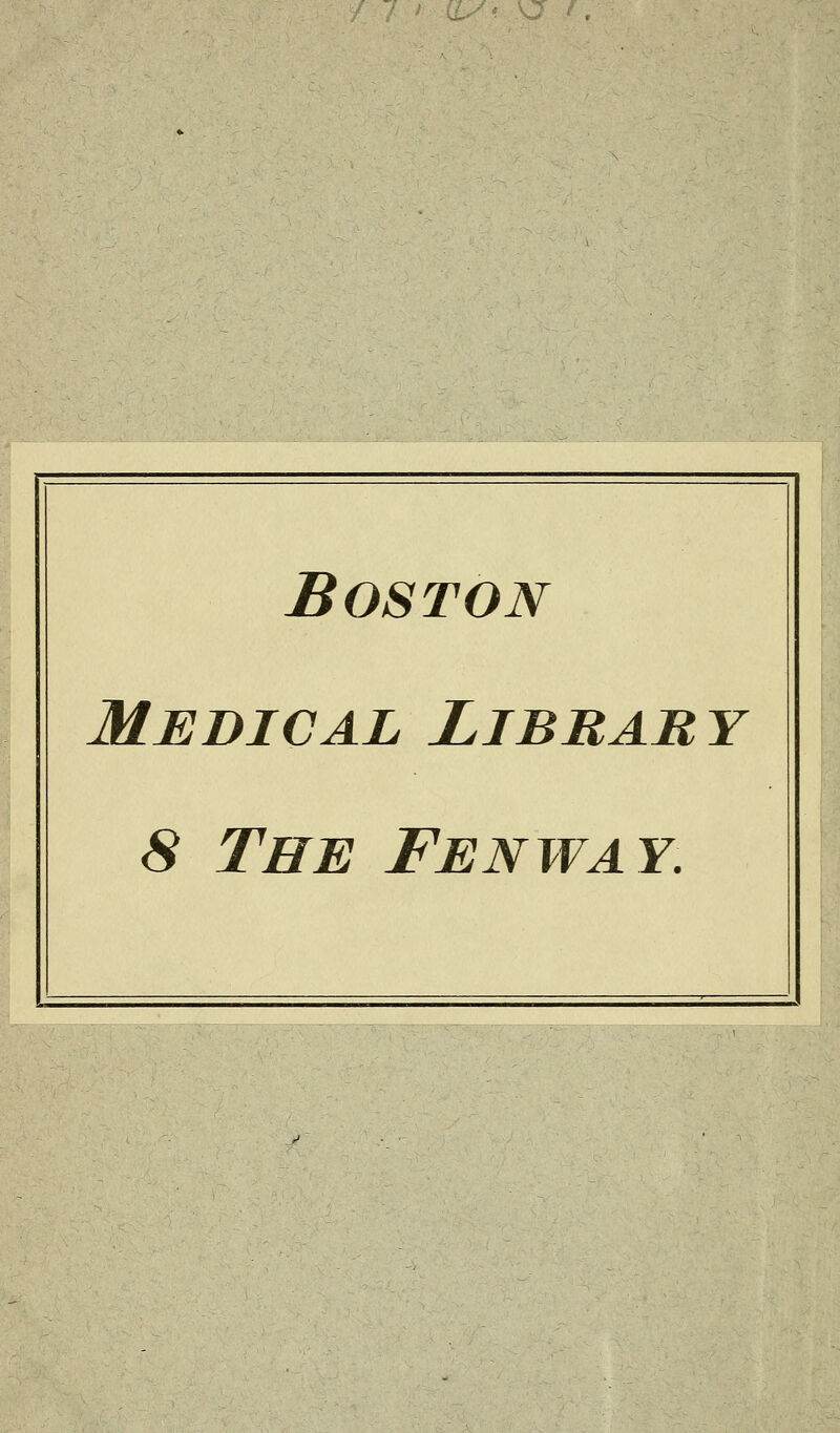 Boston Médical Libbaby S The Fenway.