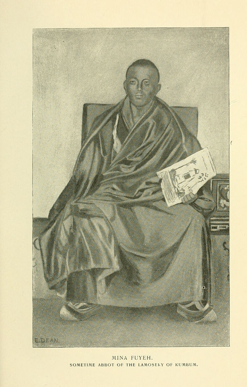 MINA FUYEH. SOMETIME ABBOT OF THE LAMOSEKY OF KUMBUM.