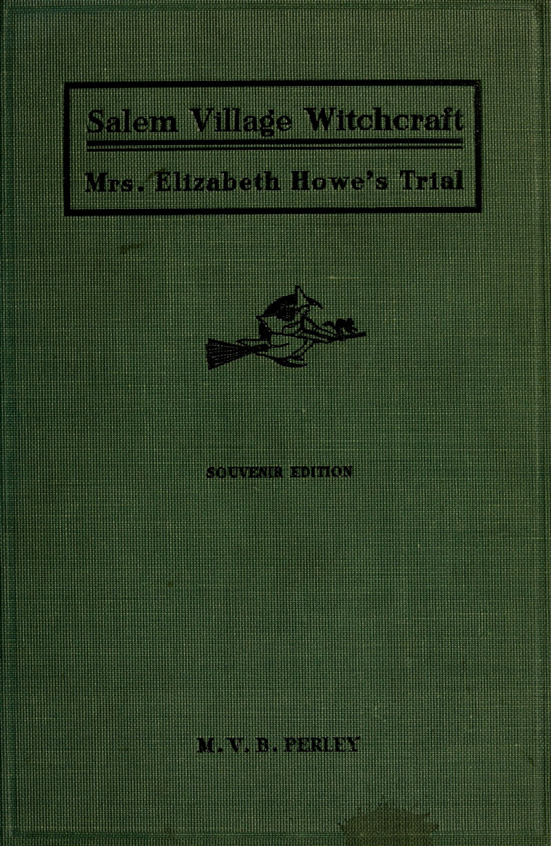 iiifSj irjs. Elizabeth Howe's Trial