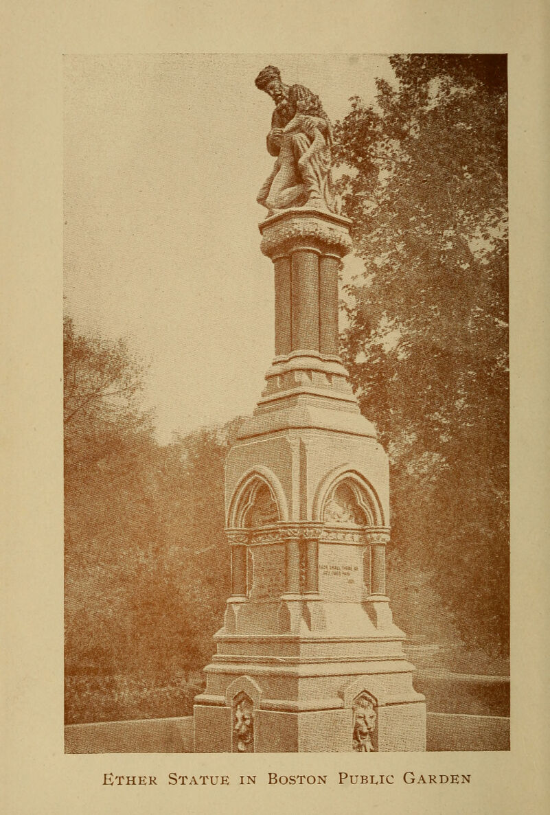 Ether Statue in Boston Public Garden