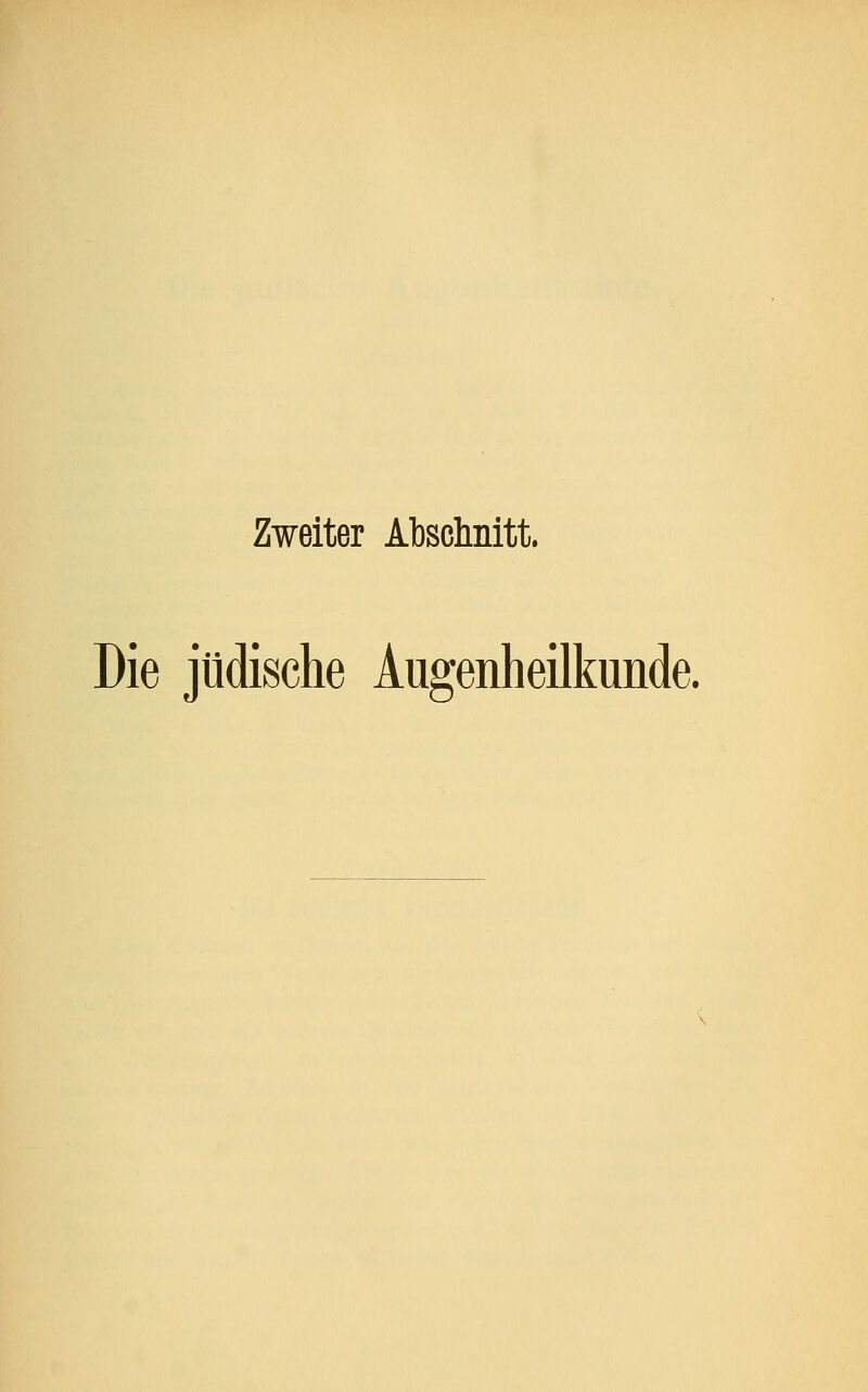 Zweiter Abschnitt.