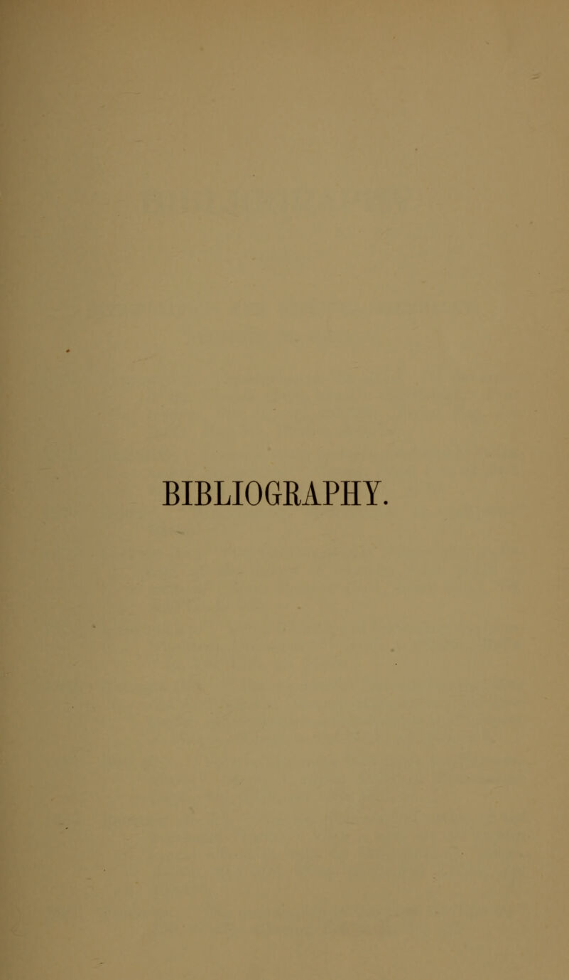 BIBLIOGRAPHY.