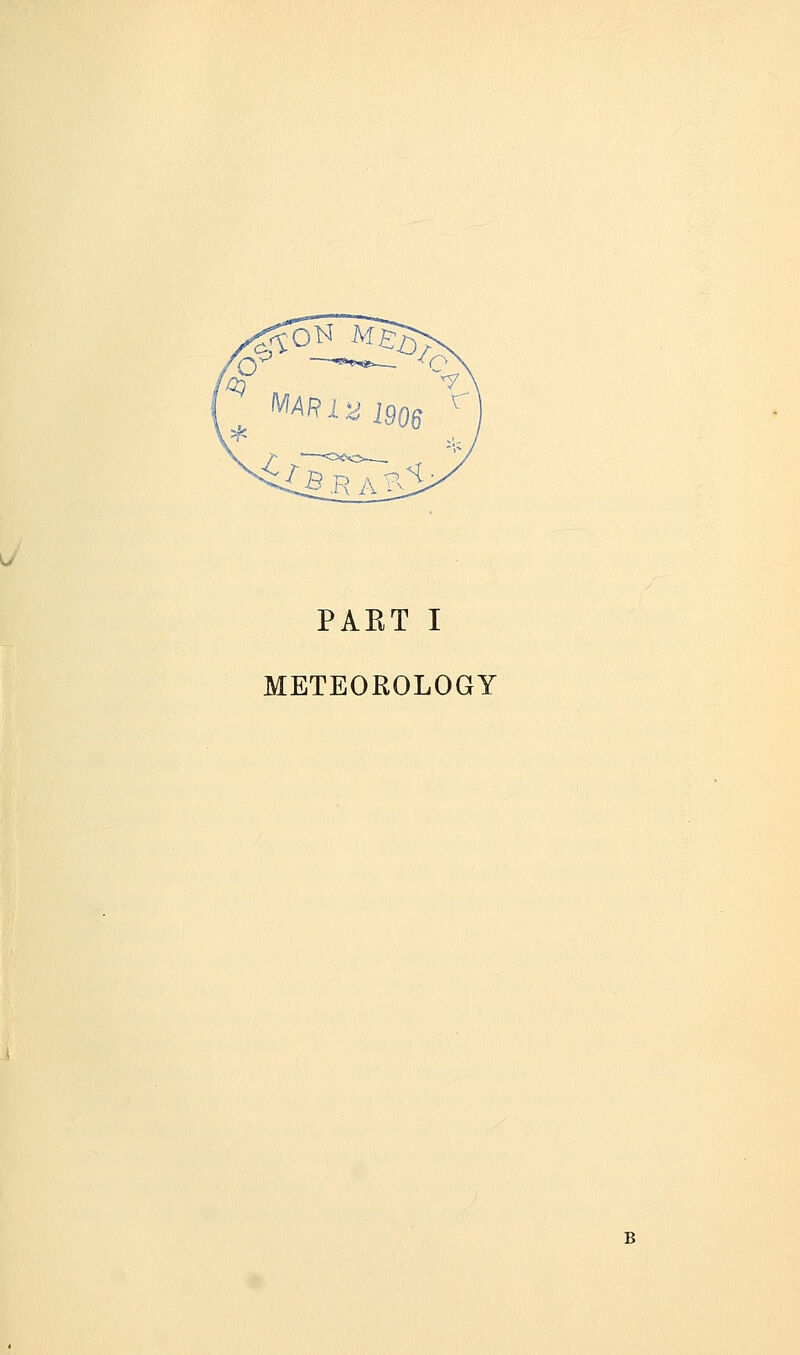 METEOROLOGY