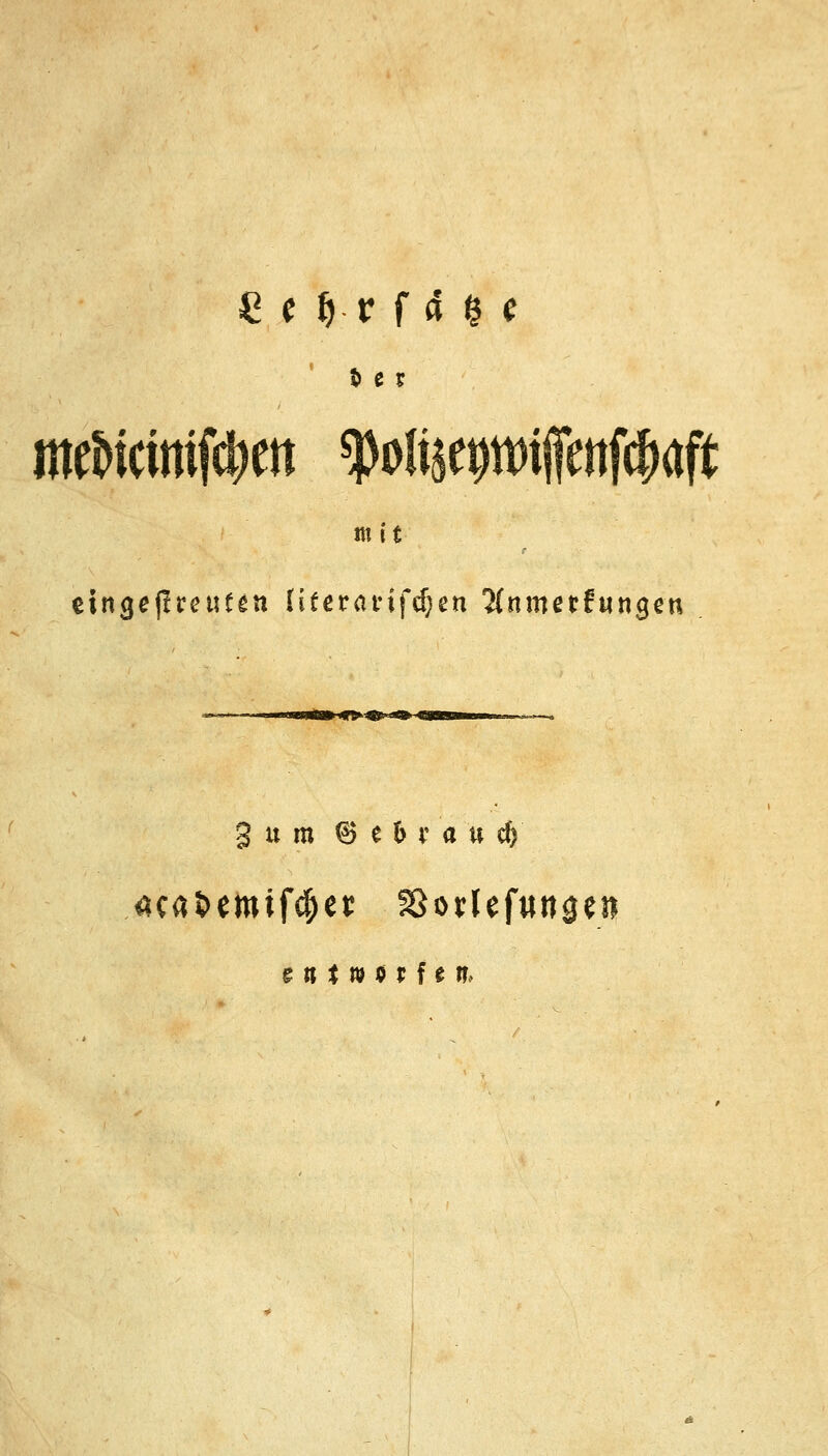 Set mtöfctoifc&ctt ^oliaepfenf^aft mit eingefireueen lifer<mfd)en ^tutmfiingen entworfen.