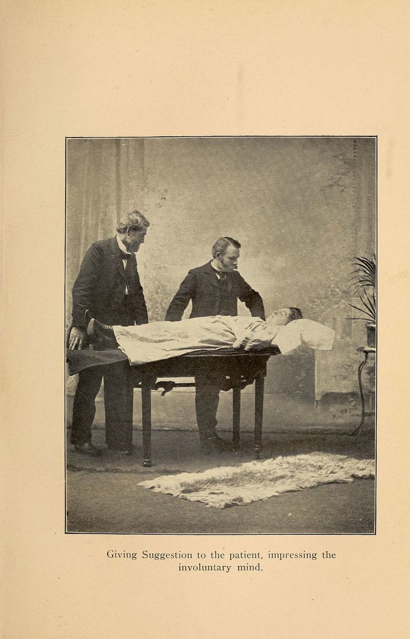 allll ||| Giving Suggestion to the patient, impressing the involuntary mind.