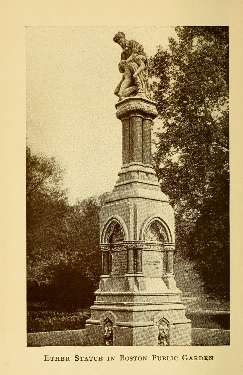 Ether Statue in Boston Public Garden