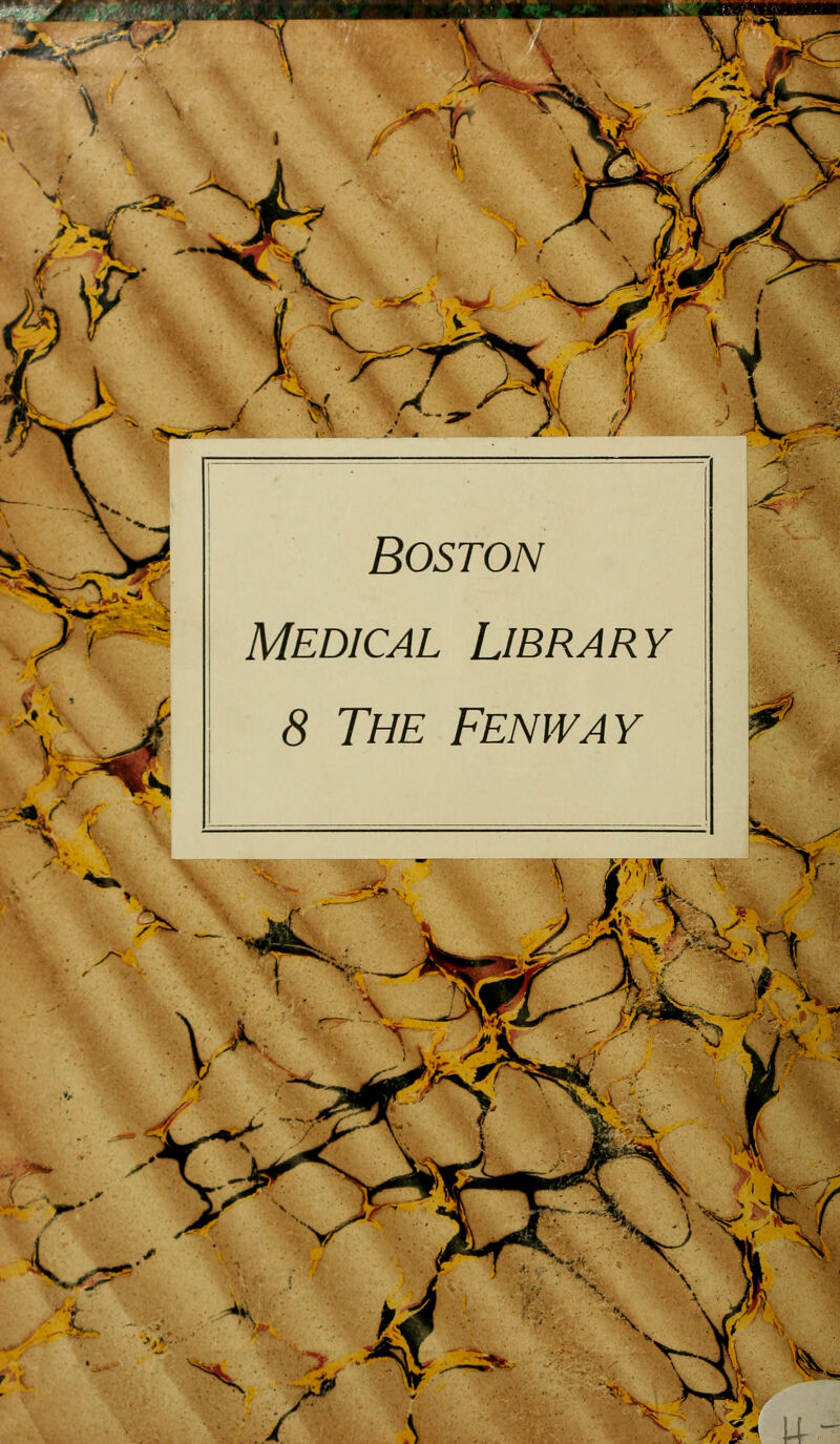 s Boston MEDICAL LlBRARY 8 The Fenway y^ x.<^ 0» tt< il