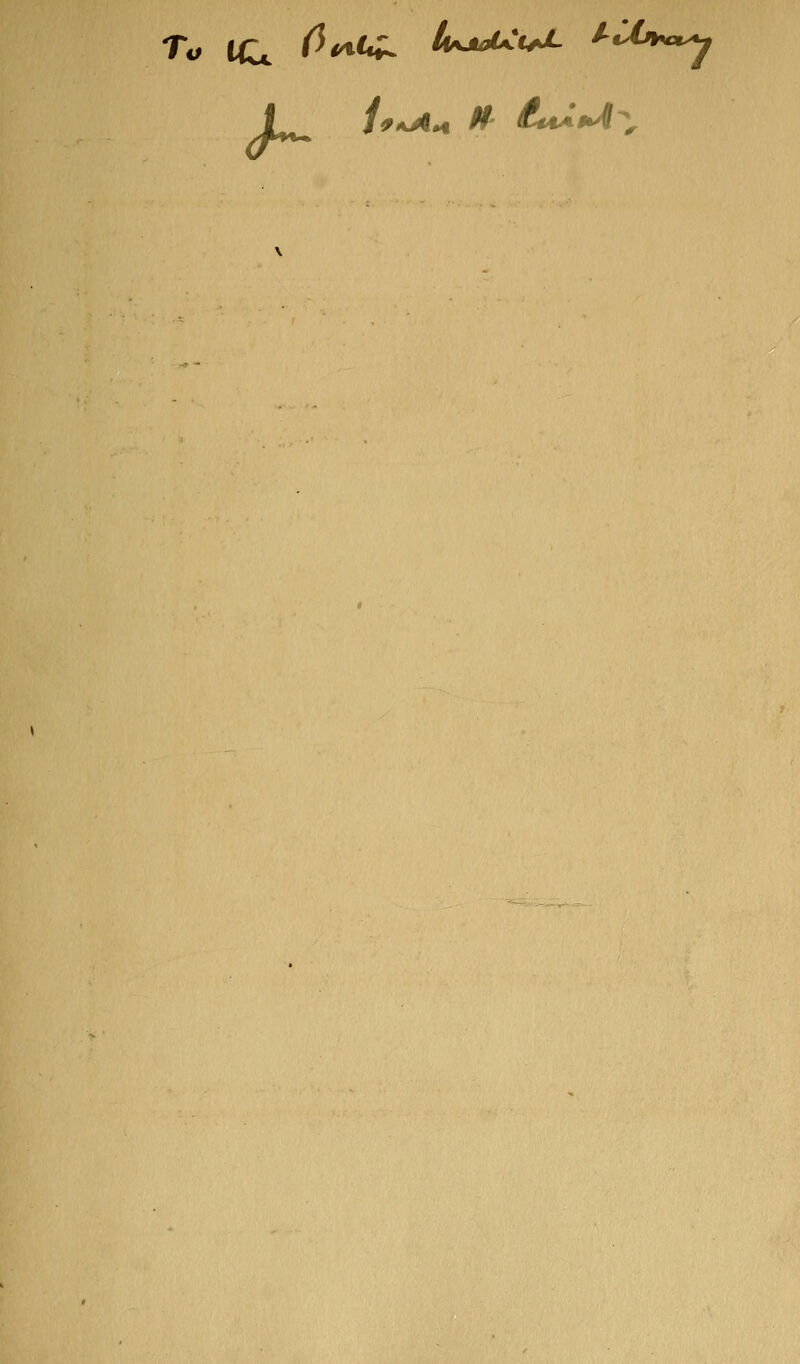 To UU (^^^ UsjUCt^ /J6h«^