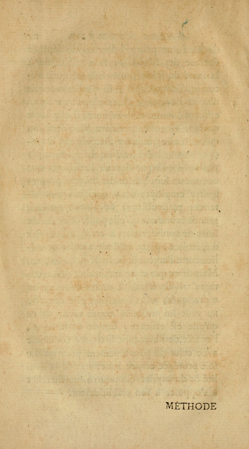 MÉTHODE